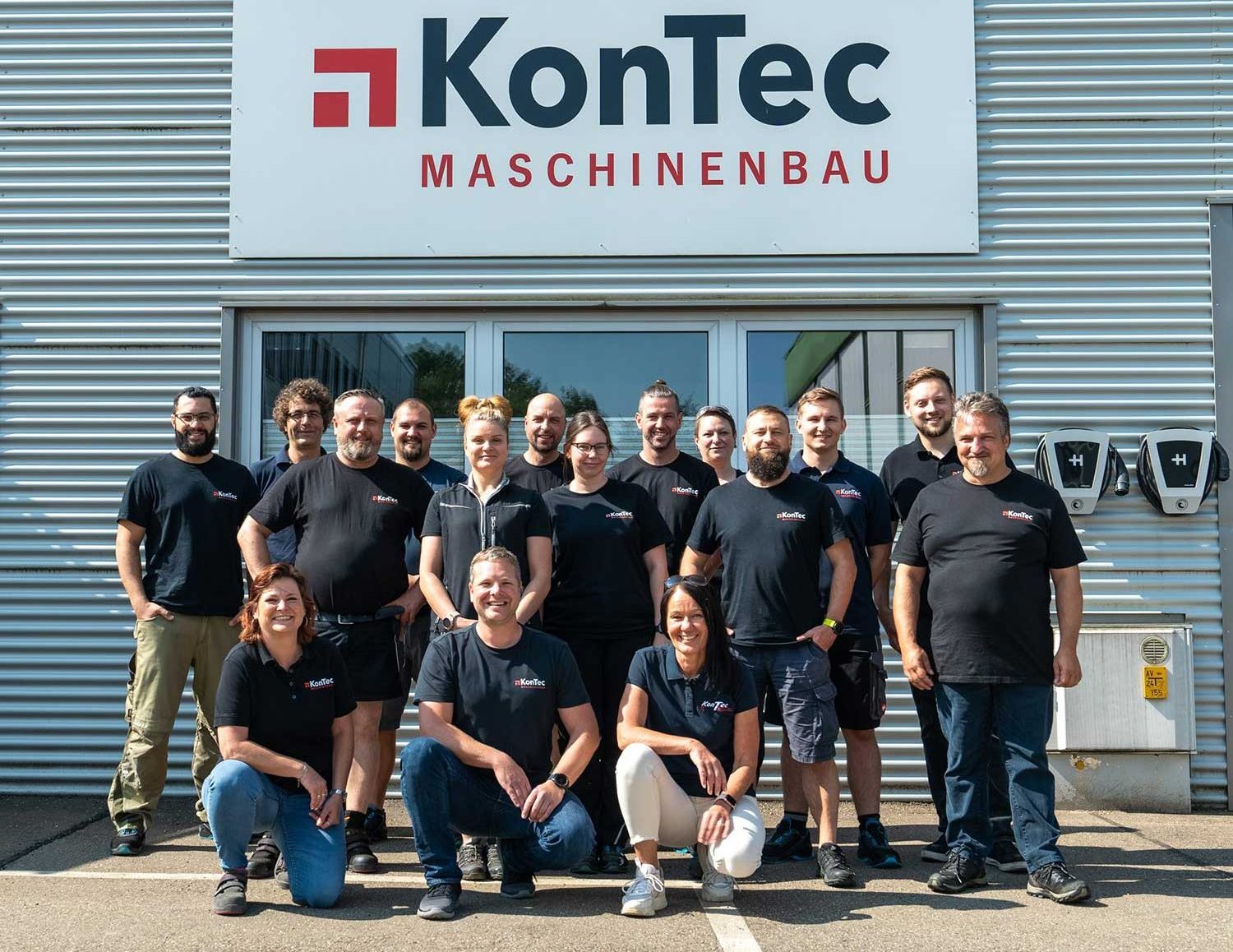 Das Team der KonTec Maschinenbau GmbH