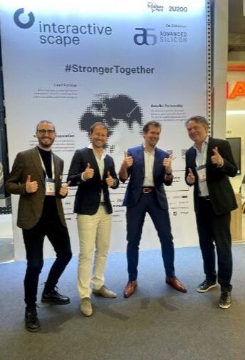ISE 2024 Messeauftritt mit Interactive Scape