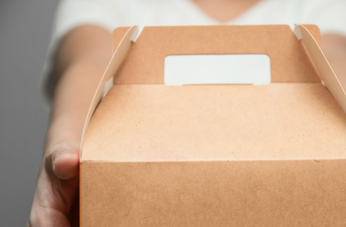 Verpackungslösung für Lebensmittel-Lieferungen