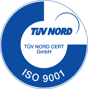 TÜV-NORD-Zertifikat DIN EN ISO 9001:2015