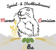 Etikette Alba Marmot, Weizenbier