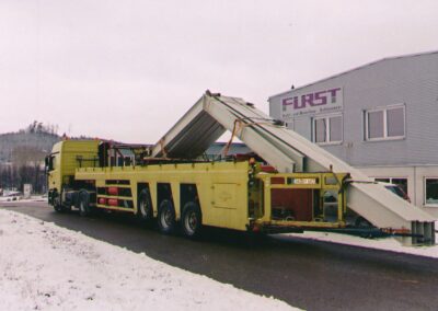 Transport during the relocation