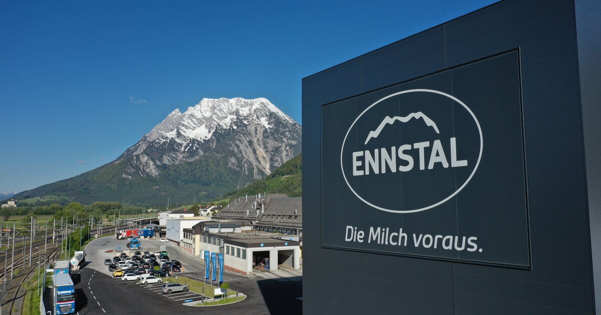 Standort Stainach-Pürgg, Luftaufnahme