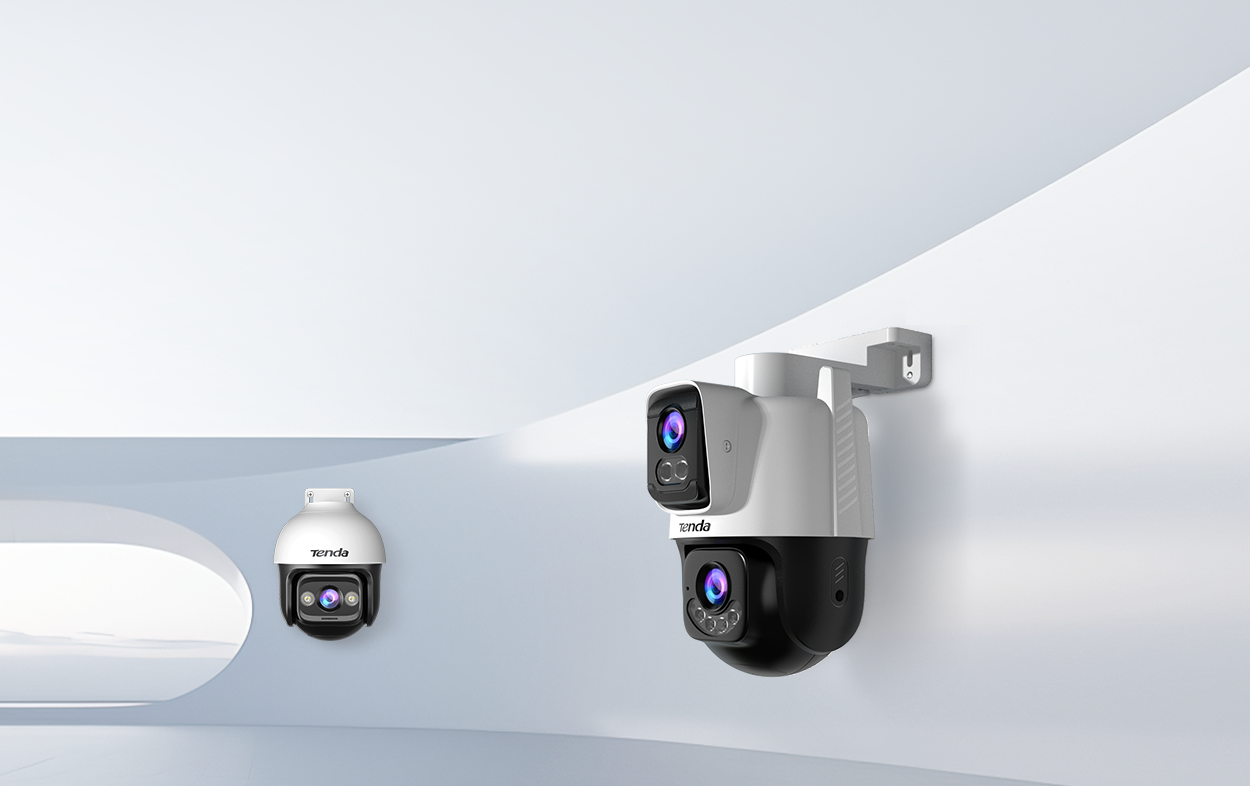 Dual-Lens Überwachungskamera