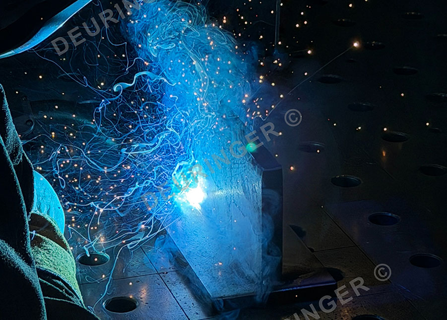 Schweißbaugruppe Stahl/Aluminium