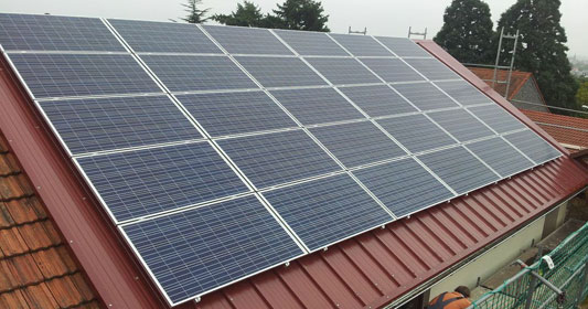 Referenzprojekt Solaranlage