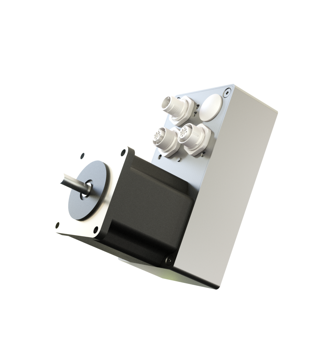 Schrittmotor mit integrierter Steuerung (Modell 5)