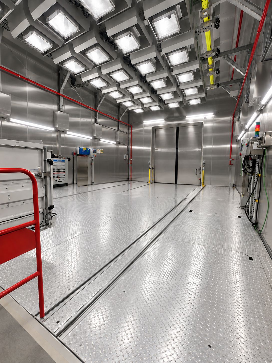 Sonnensimulationsanlage mit Wolken- und Tunnelsimulation