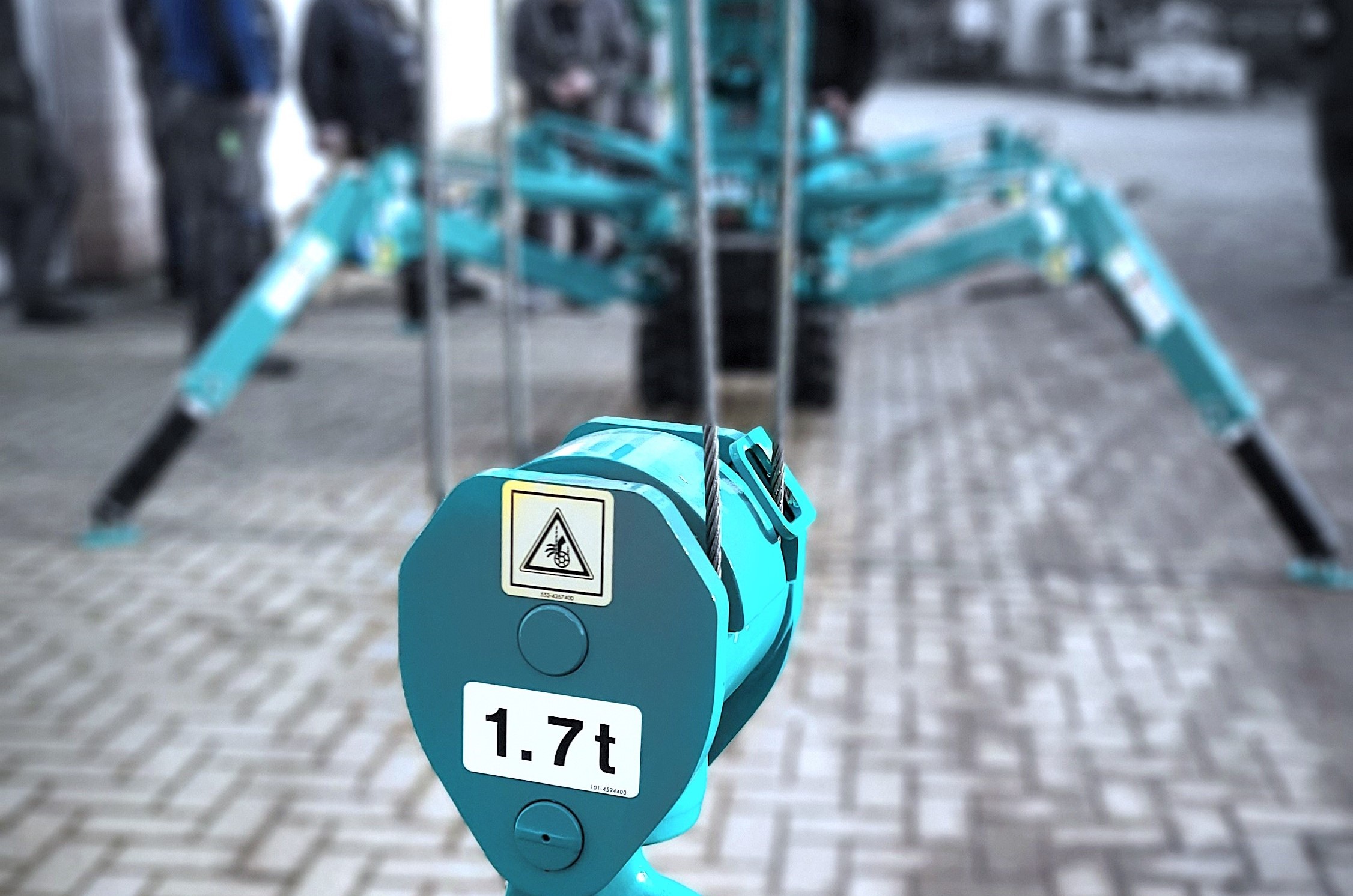 Raupenkran im Kundeneinsatz