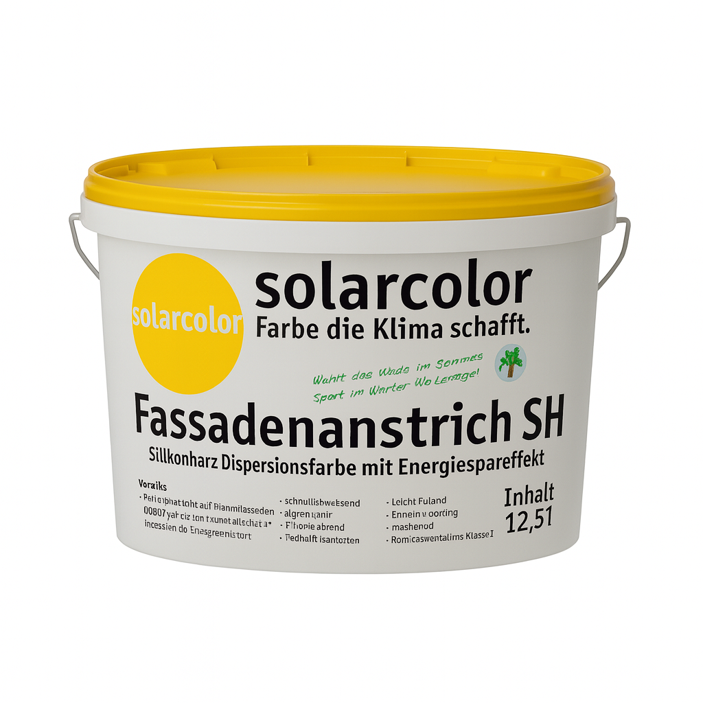 Fassadenanstrich SH 690 – Silikonharz-Fassadenfarbe