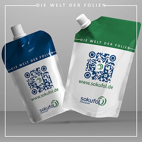 Beutel mit Ausgießer
