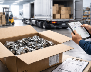 Verpackte Wälzlagerkomponenten für den Direktbezug