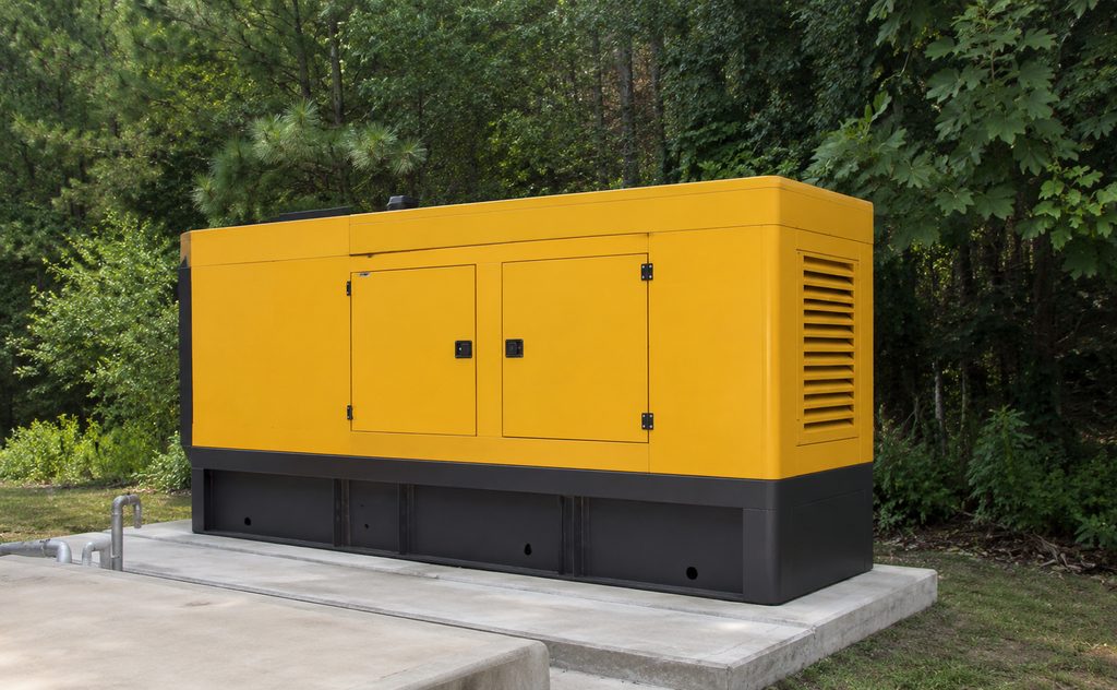Motorgrundrahmen für Energieanlagen