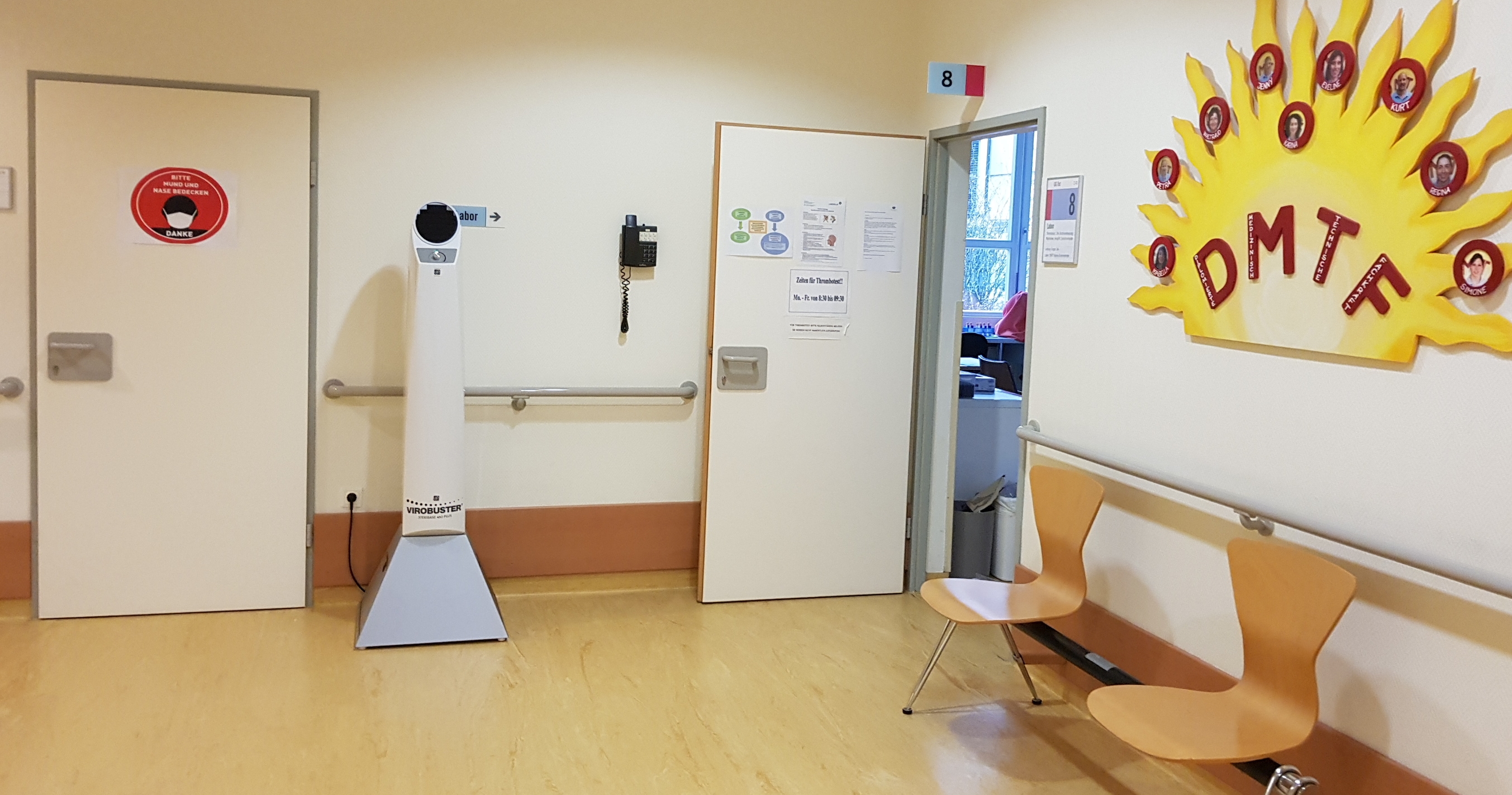 Mobiles VIROBUSTER® Luftentkeimungsgerät