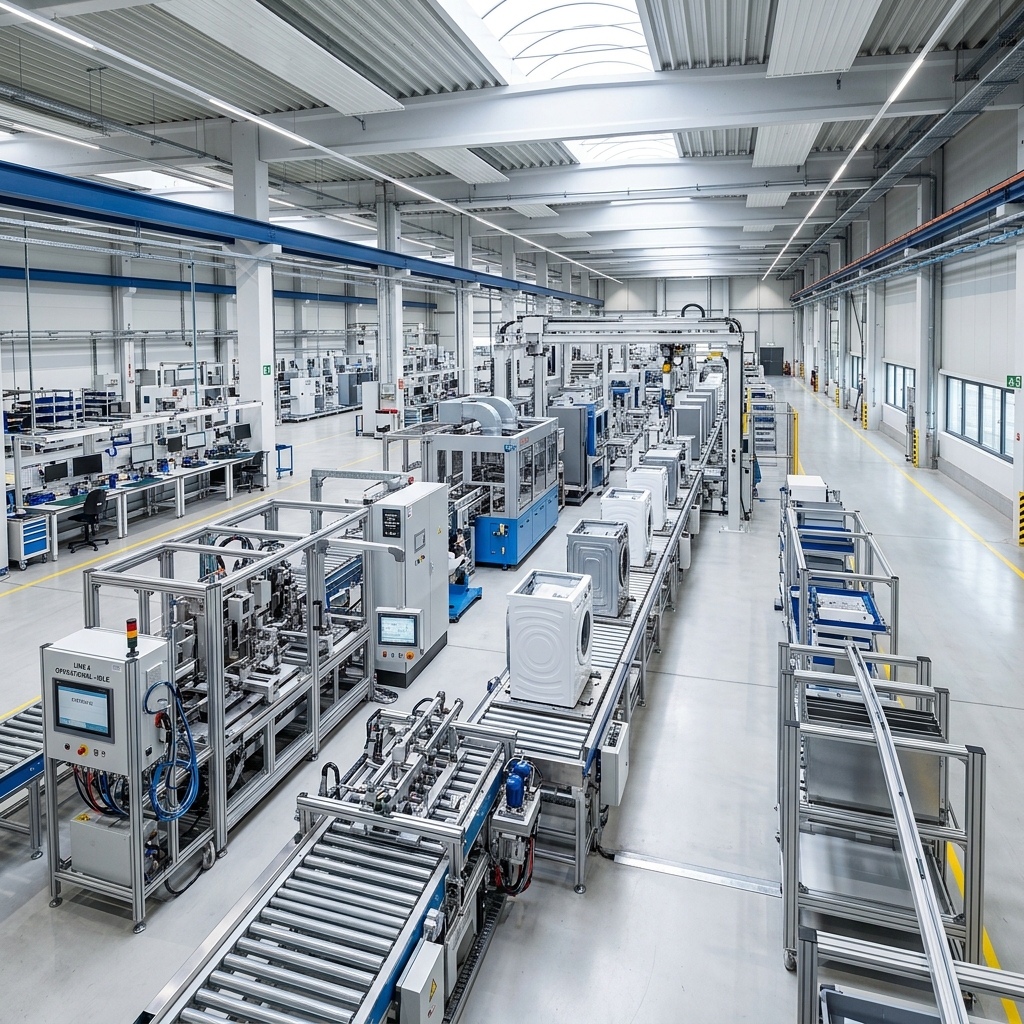 Inspection in der Appliance-Manufacturing-Linie