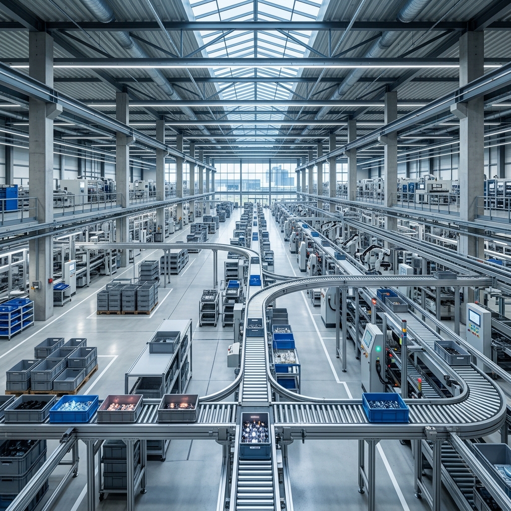 Production Line Handling und Counter Delivery