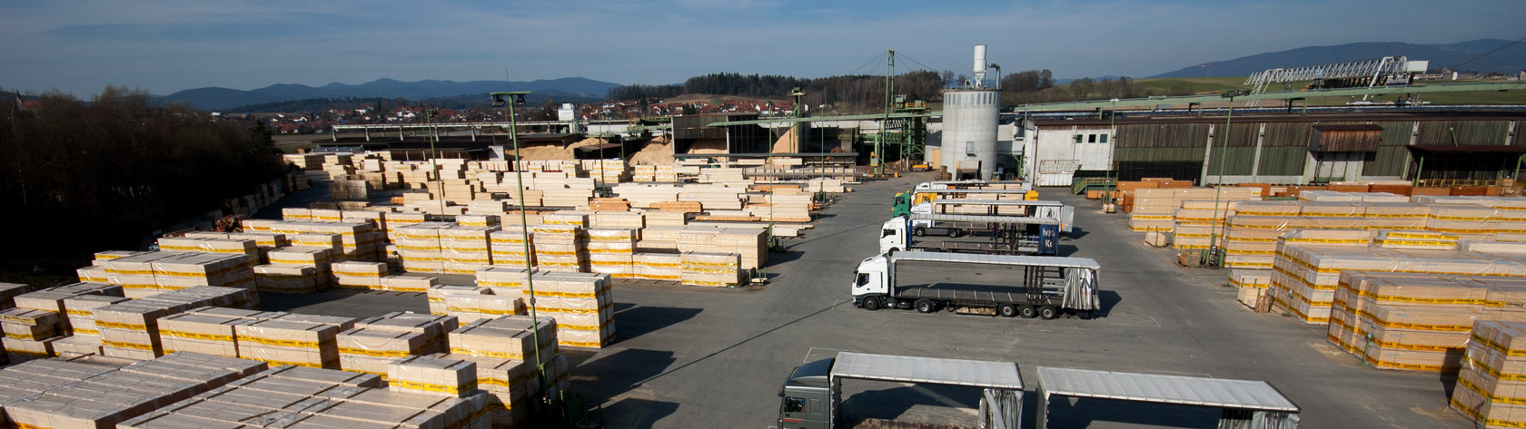Logistik am Standort Hengersberg