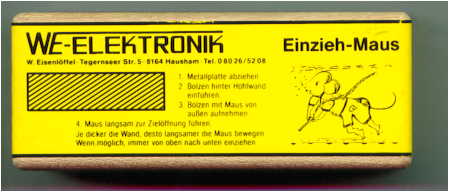 WE-Einziehmaus – Einziehwerkzeug für Leitungen