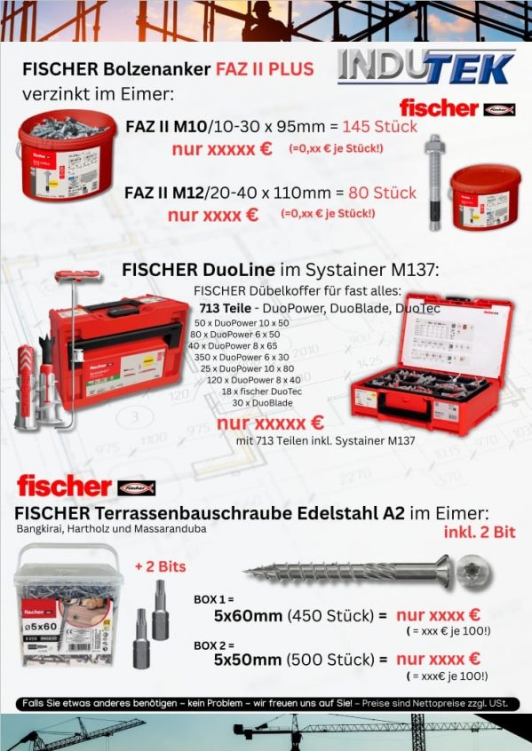 Dübel und Bolzenanker