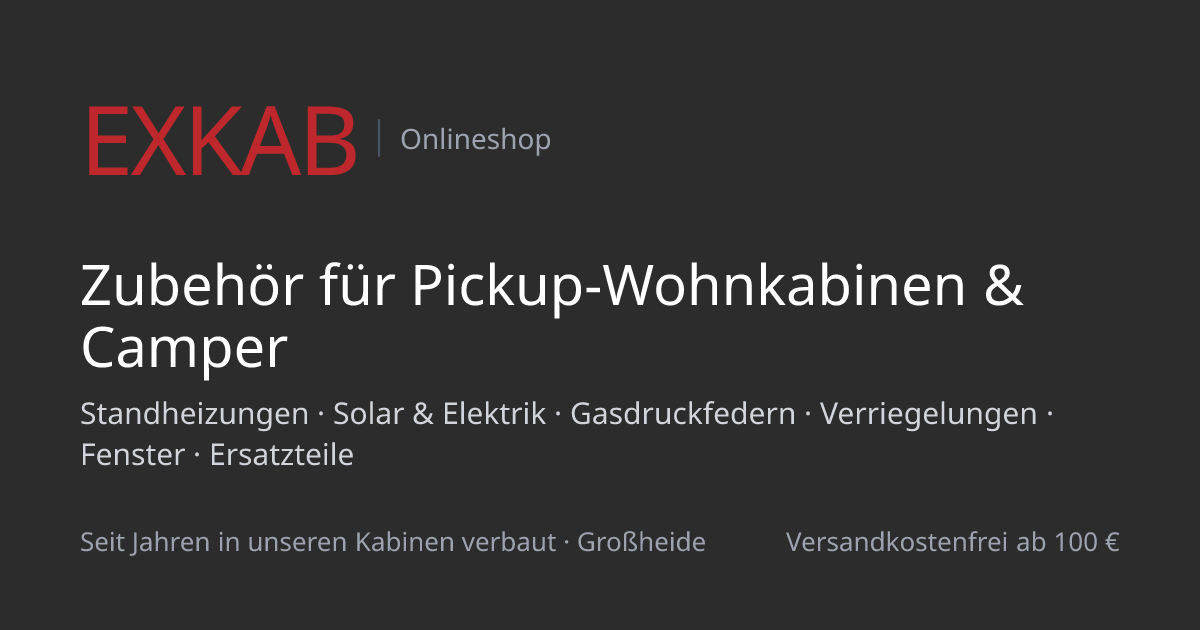 EXKAB – Fertigung