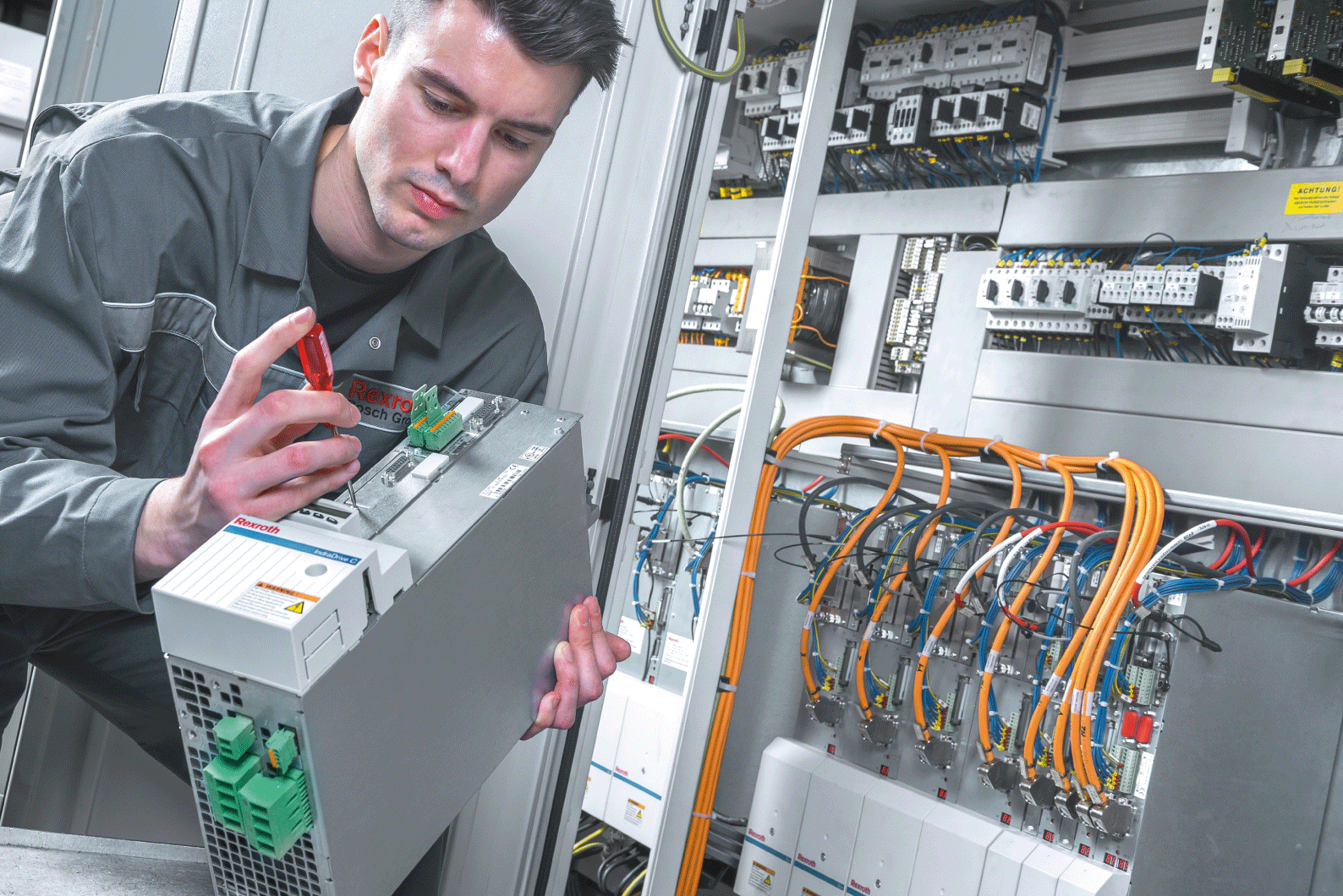Servomotor nach Reparatur/Überholung