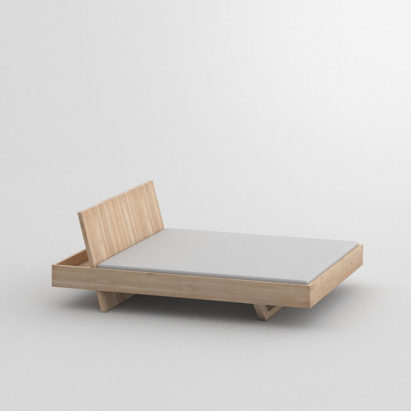 Massivholzbett SOMNIA (Eiche, gekalkt)