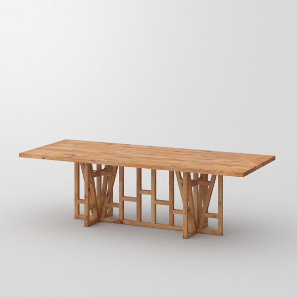 Esstisch FACHWERK (Massivholz, bis 300 cm)