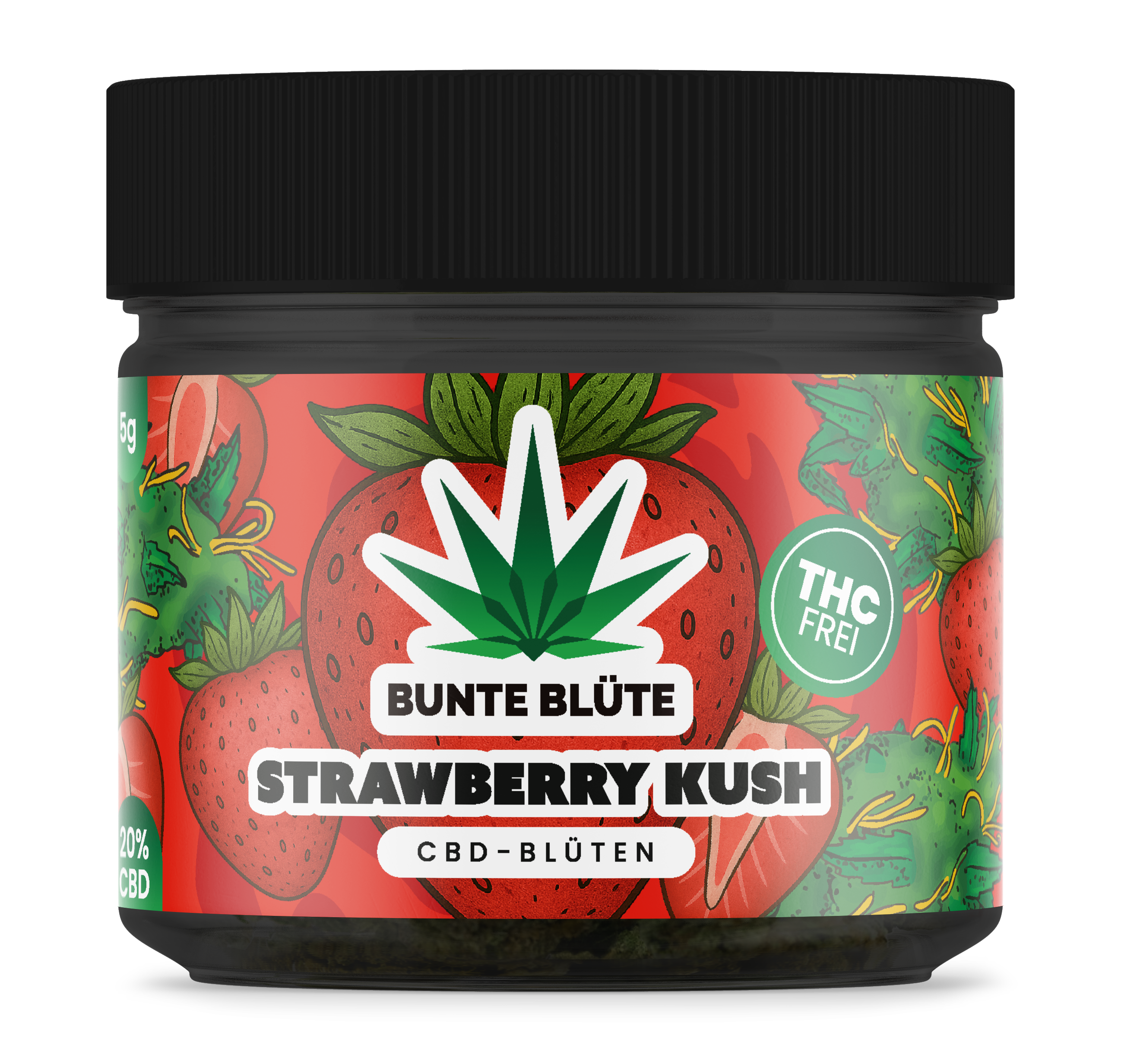 CBD-Blüten Strawberry Kush
