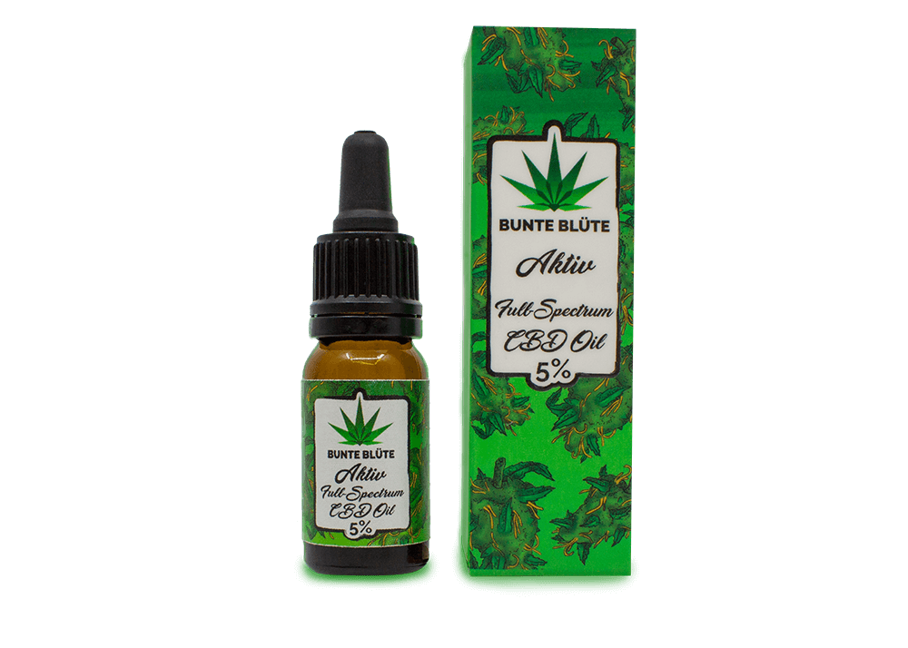 CBD-Öl 5 % Aktiv
