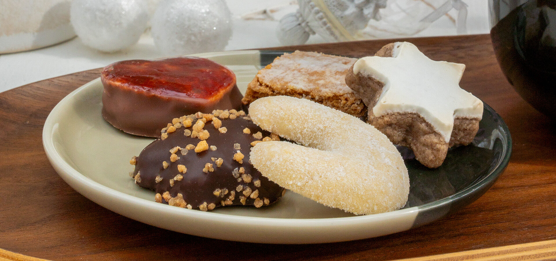 Weihnachtsgebäck aus der Backstube