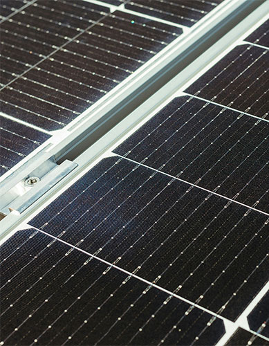 Support structure for solar systems