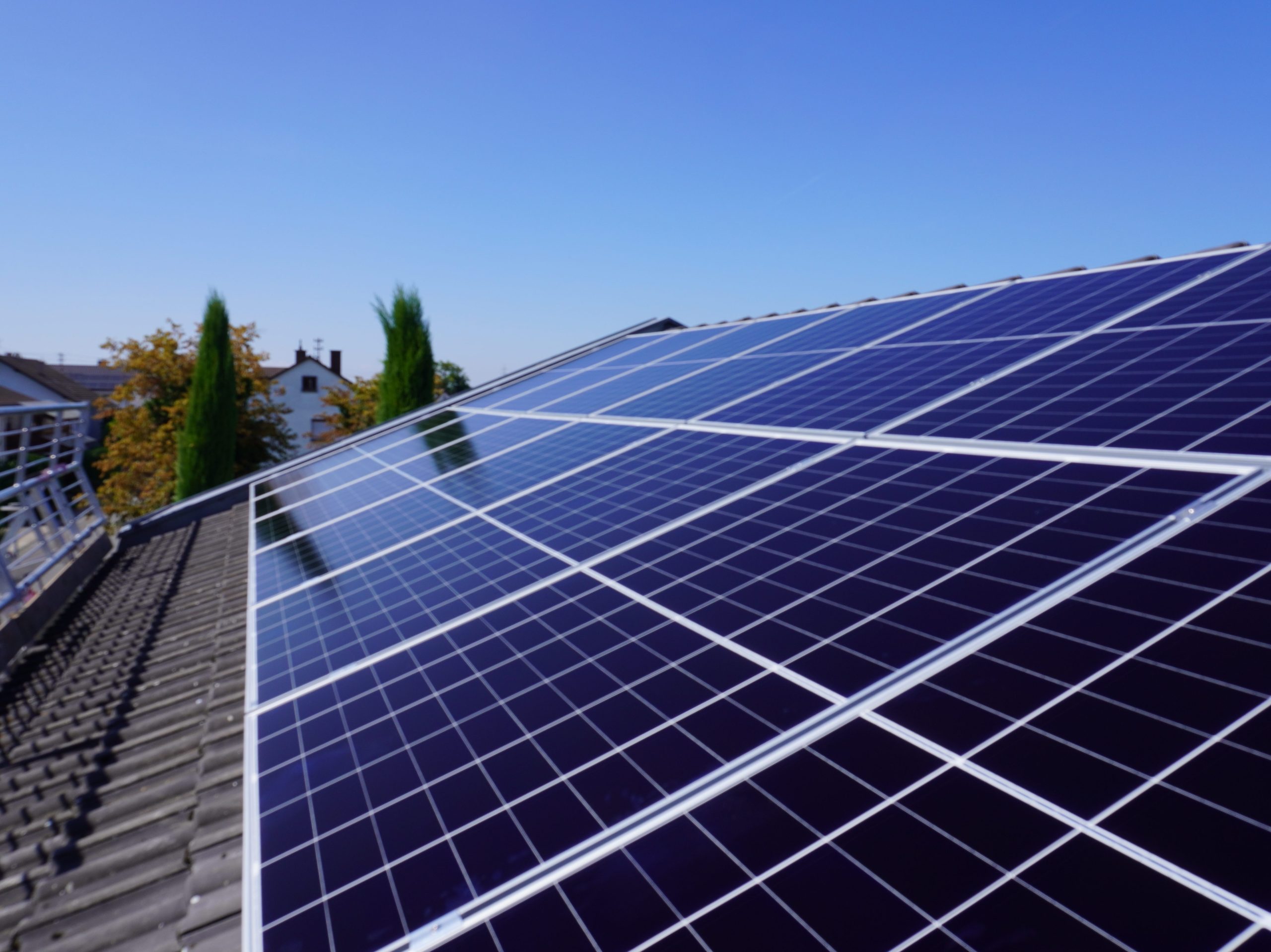 Installierte Photovoltaikanlage