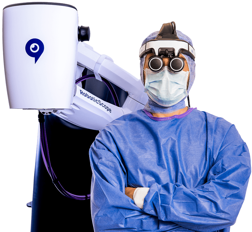 RoboticScope – robotisches Operationsmikroskop