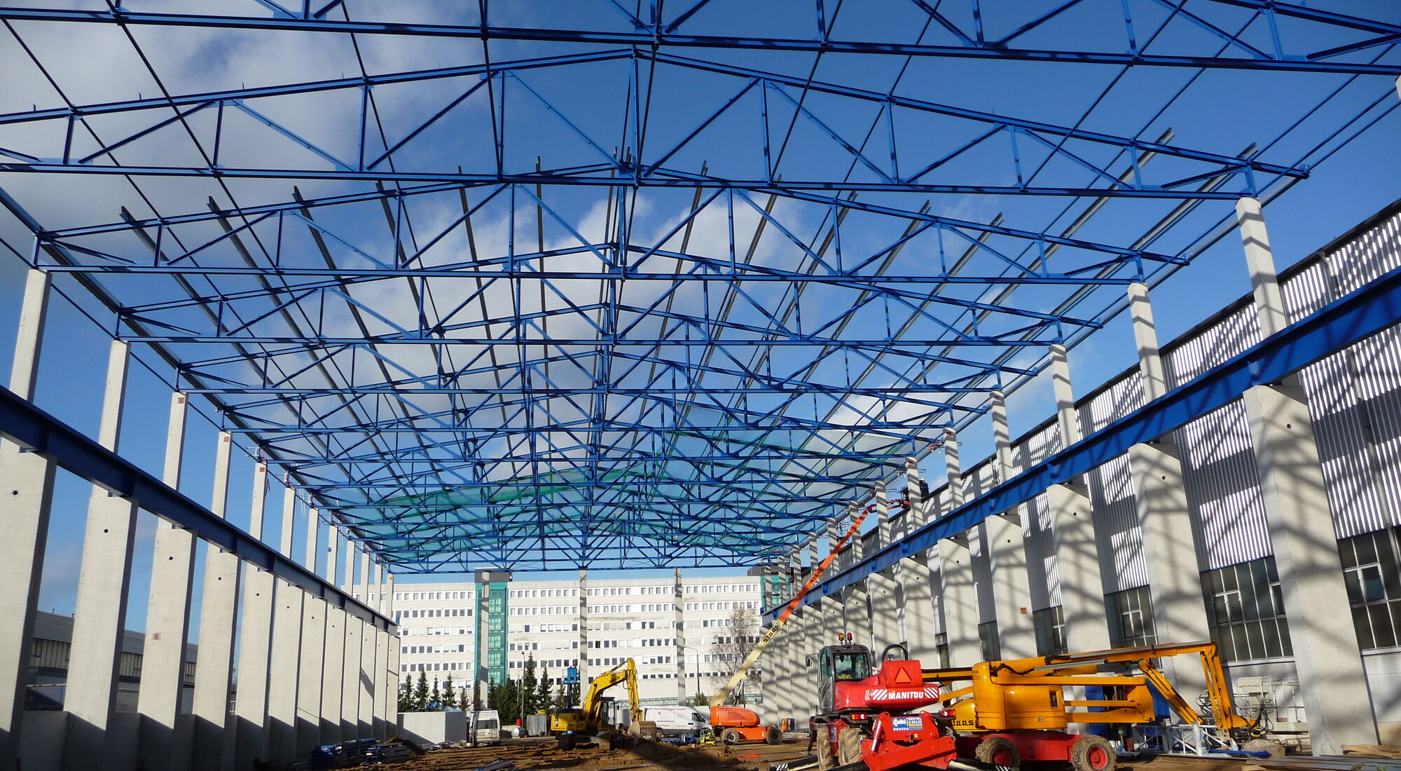 Projekt Stahlhochbau