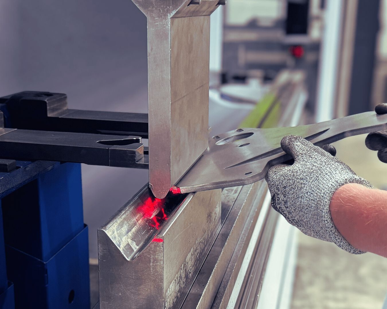 Einblick in die Produktion