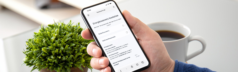 Energieausweis online bestellen
