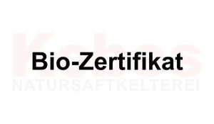 Bio-Zertifikat