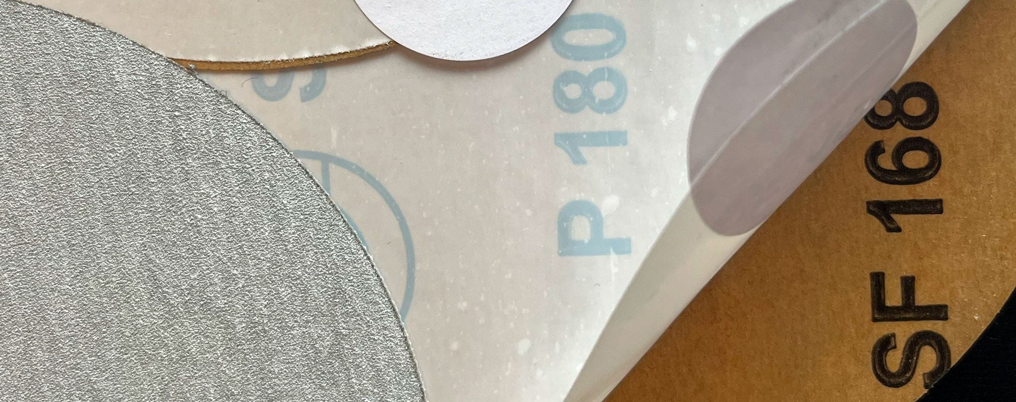 Self-adhesive disc sheets SF 168 SK