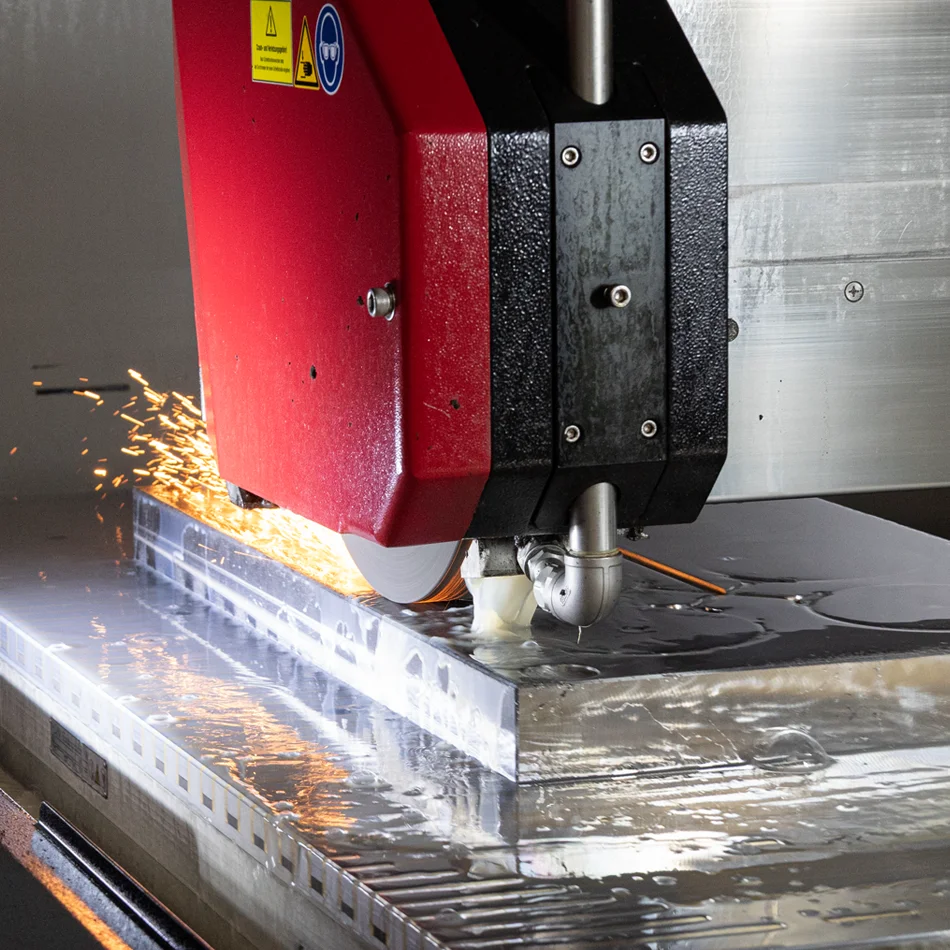 Gekühlte Metallbearbeitung