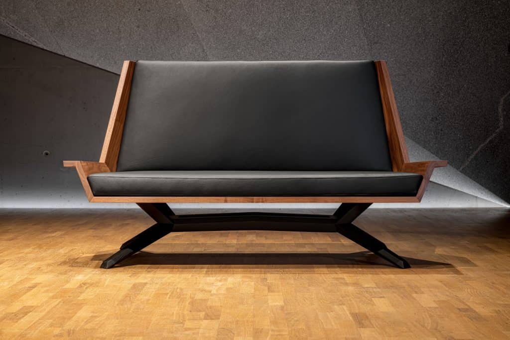 Lounge Chair mit Tisch