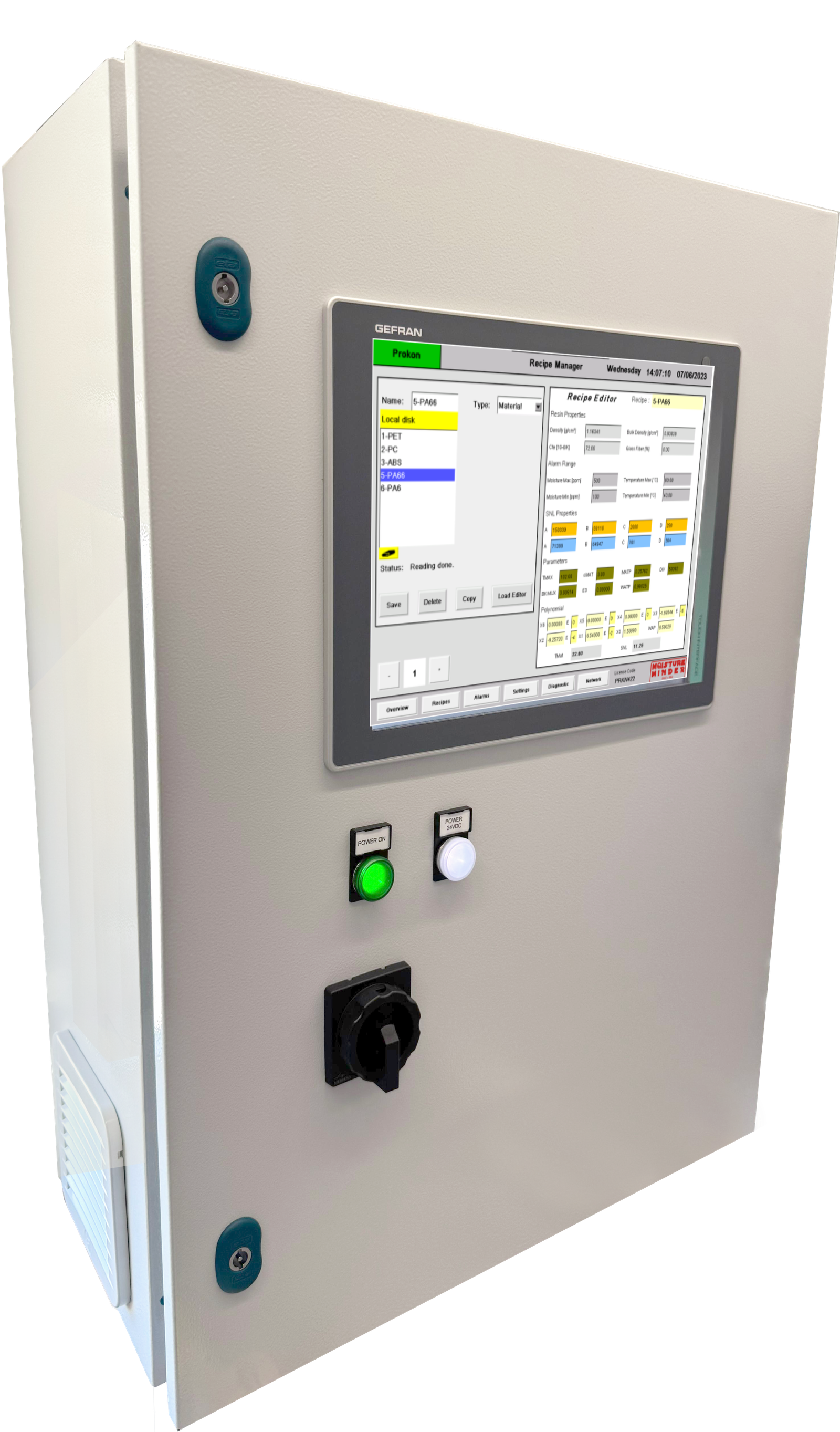 Control Cabinet 15" HMI