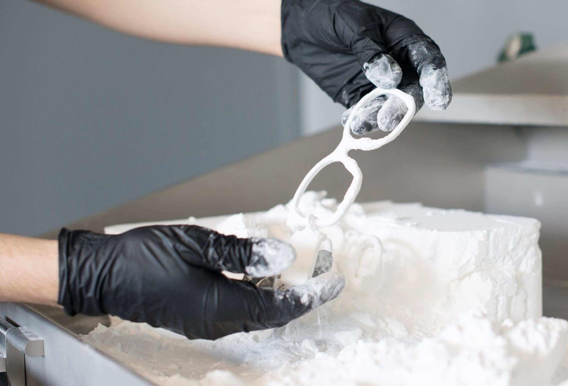 Brillenfertigung (Rapid Manufacturing AG)
