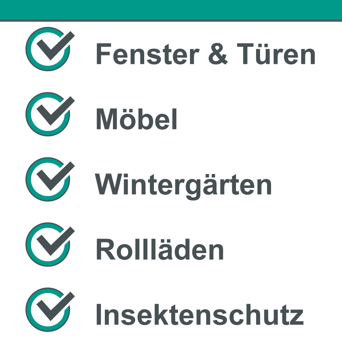 Leistungen der Schreinerei