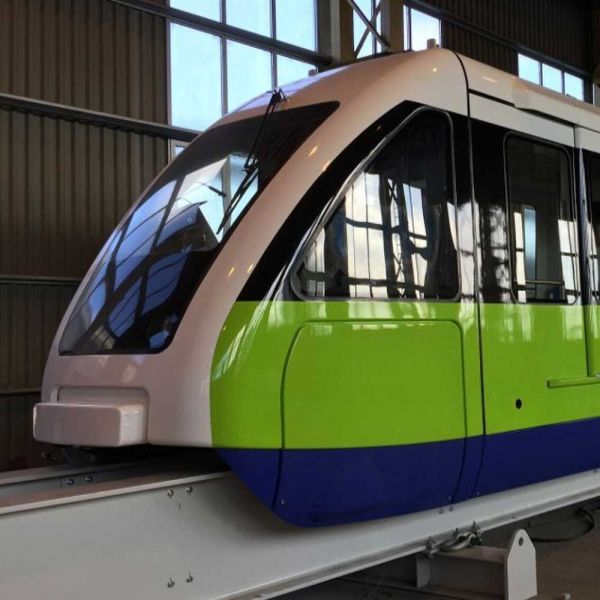 Außenwandelement für Monorailzug