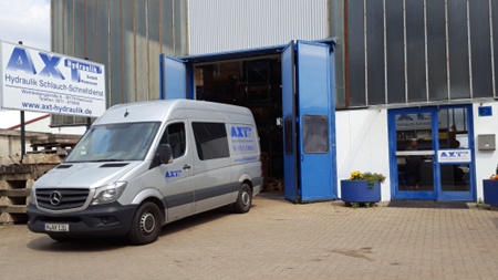 Servicefahrzeug Axt Hydraulik