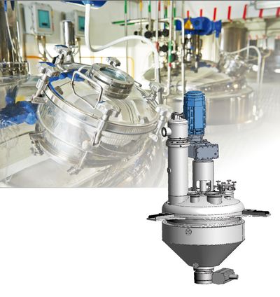 Rührmaschine / Druckbehälter