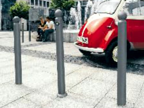 Absperrpfosten und Poller