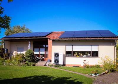16 kWp Anlage mit 36 Modulen und 22 kWh Speicher, Erlangen