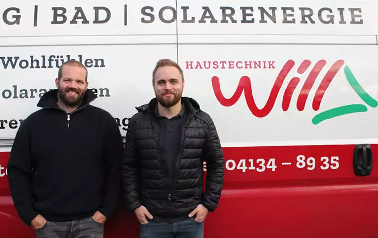 Geschäftsführung Jonas Kalz und Lennart Hild