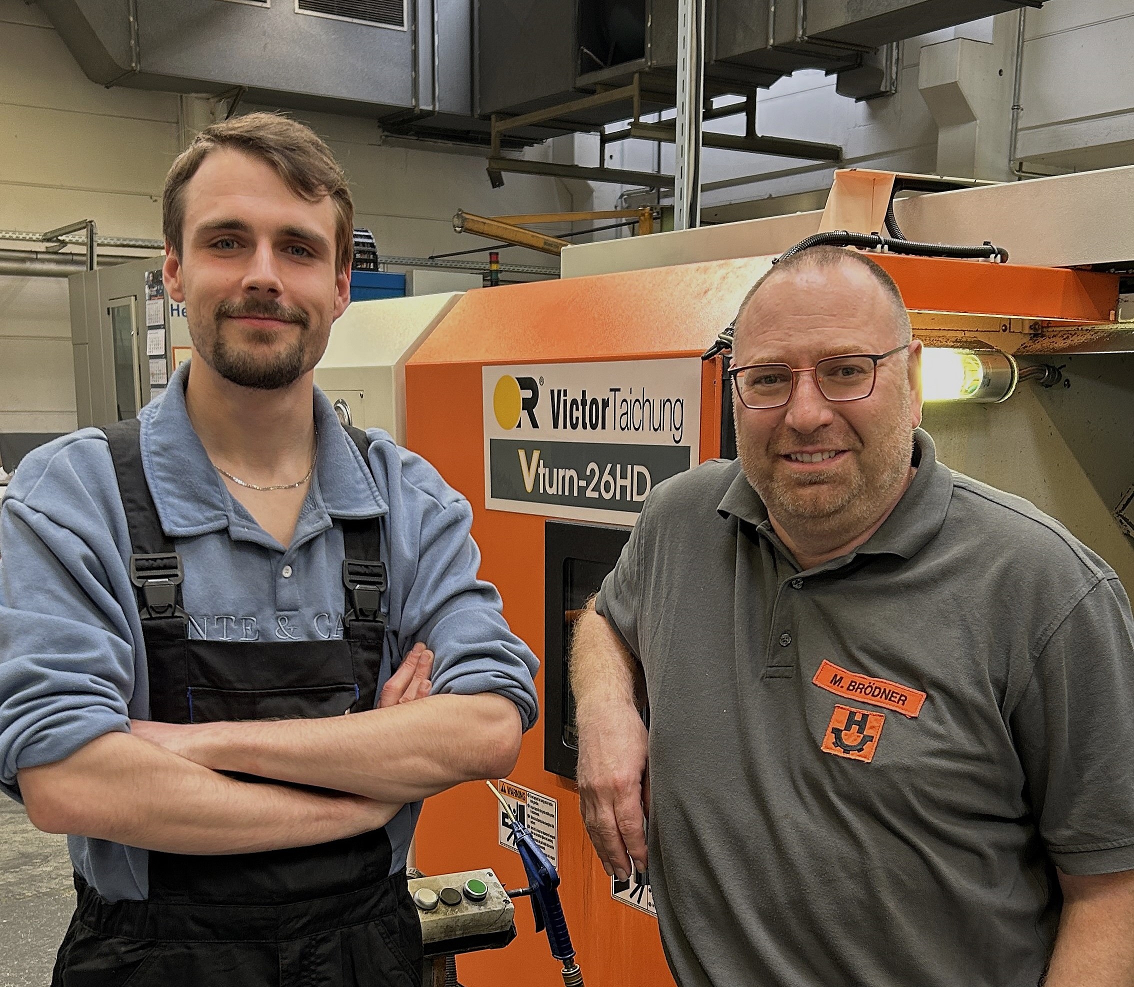 Fertigung mit Drehautomat Victor VT 26HD